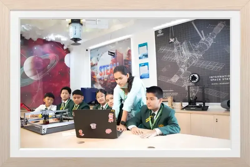 DPS Gangtok classroom